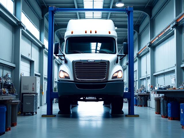Ремонт коммерческого грузовика