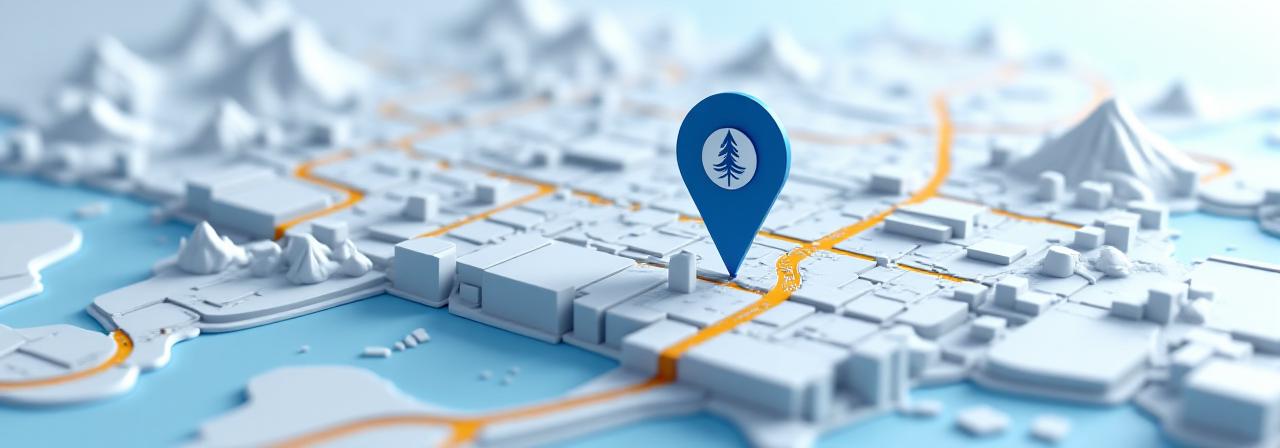 Карта проезда к Лесному Автосервису в Anchorage