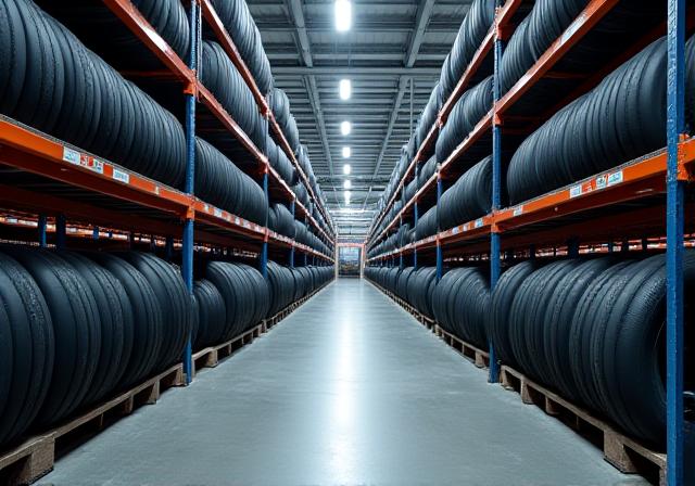 Склад для сезонного хранения шин Лесного Автосервиса